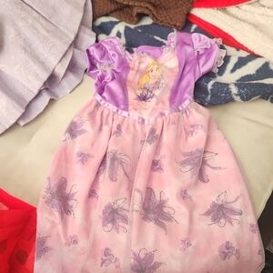 Purple and Pink Princess Dress